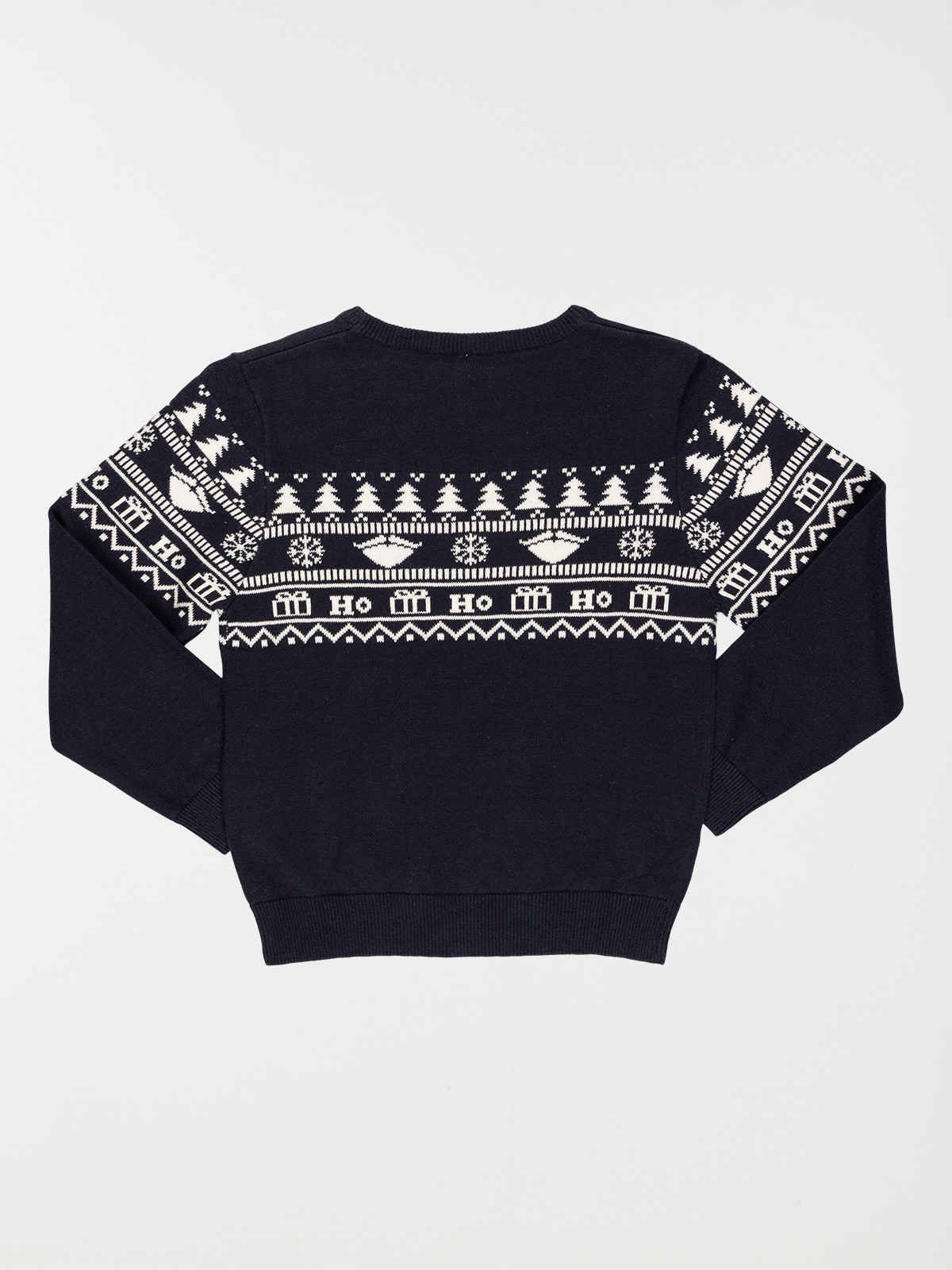 Pull jacquard de Noël garçon (10-16A) Pull jacquard de Noël garçon (10-16A)