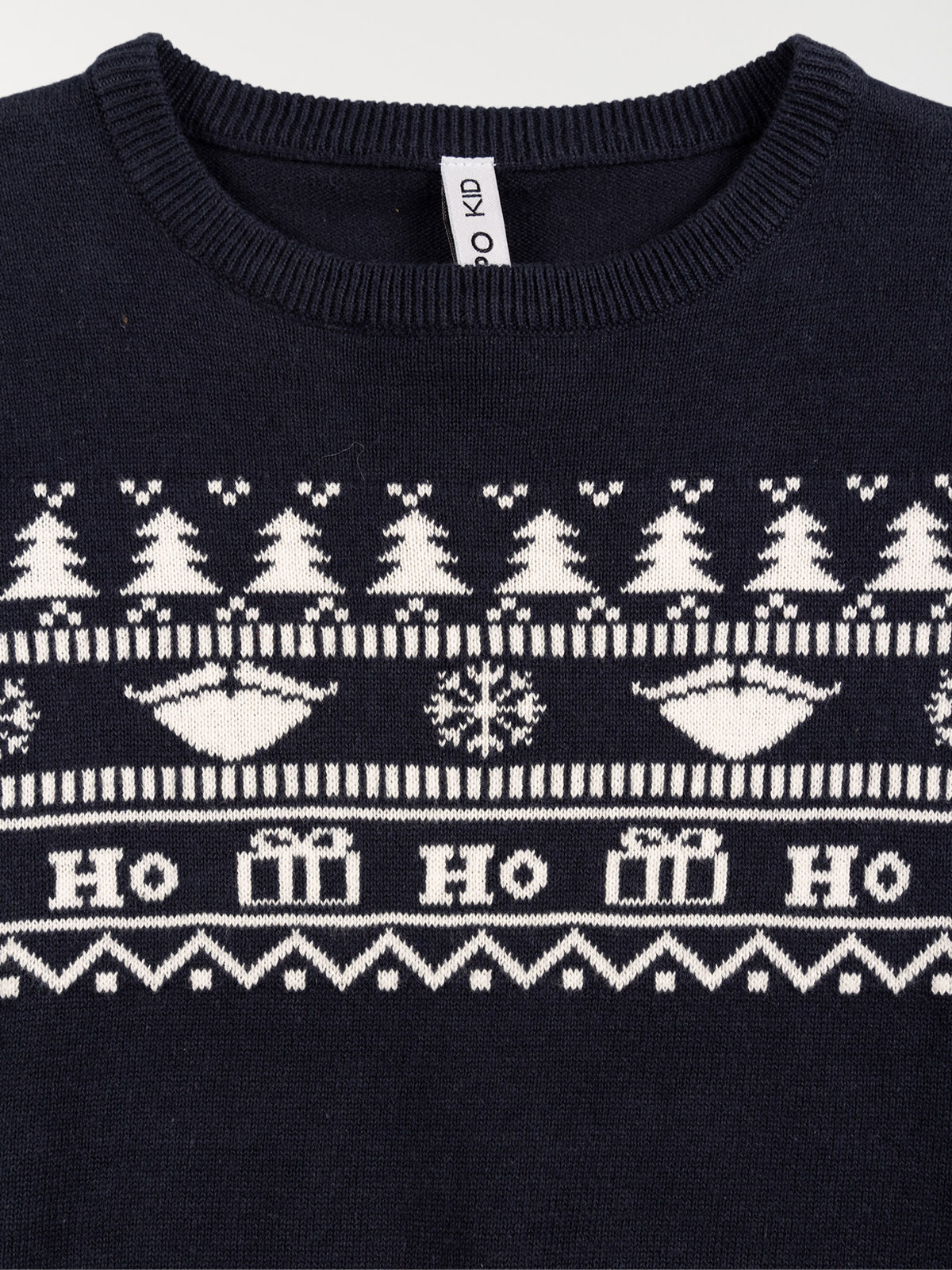 Pull jacquard de Noël garçon (10-16A) Pull jacquard de Noël garçon (10-16A)