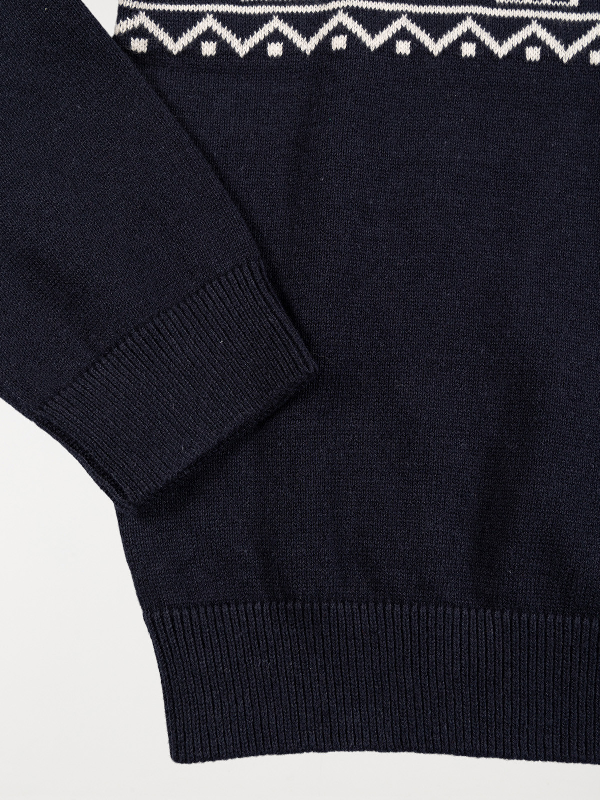 Pull jacquard de Noël garçon (10-16A) Pull jacquard de Noël garçon (10-16A)