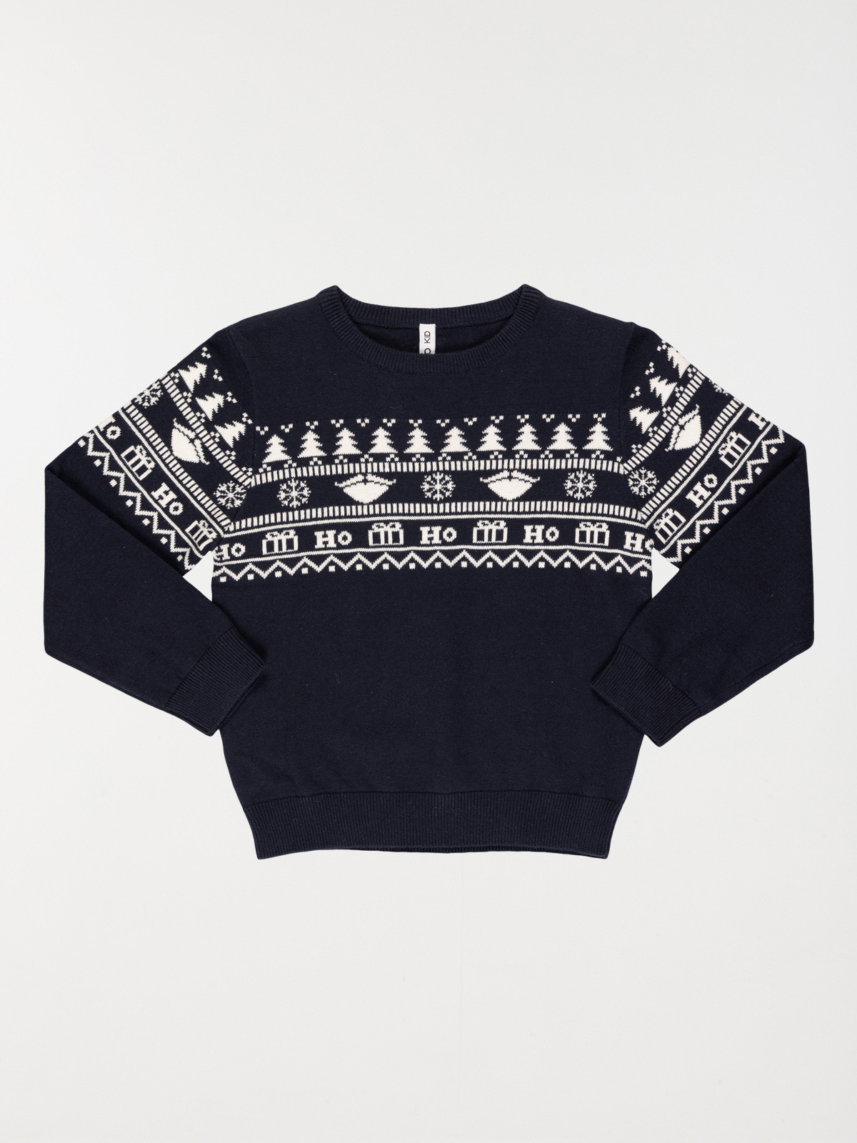 Pull jacquard de Noël garçon (10-16A)