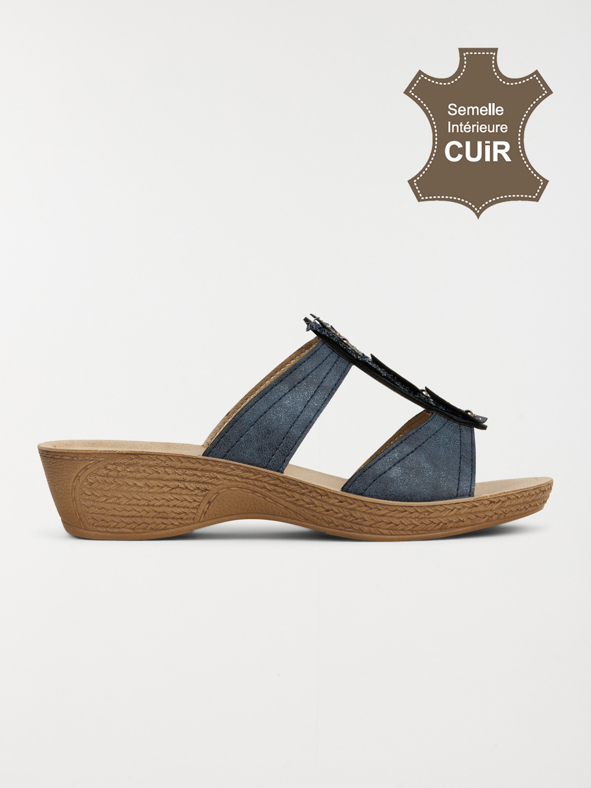 Mule confort perles femme (36-41)