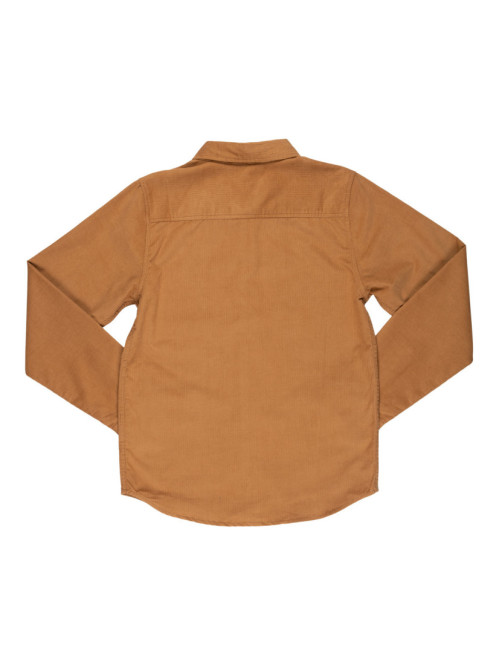 Chemise en velours camel garçon (10-16A)