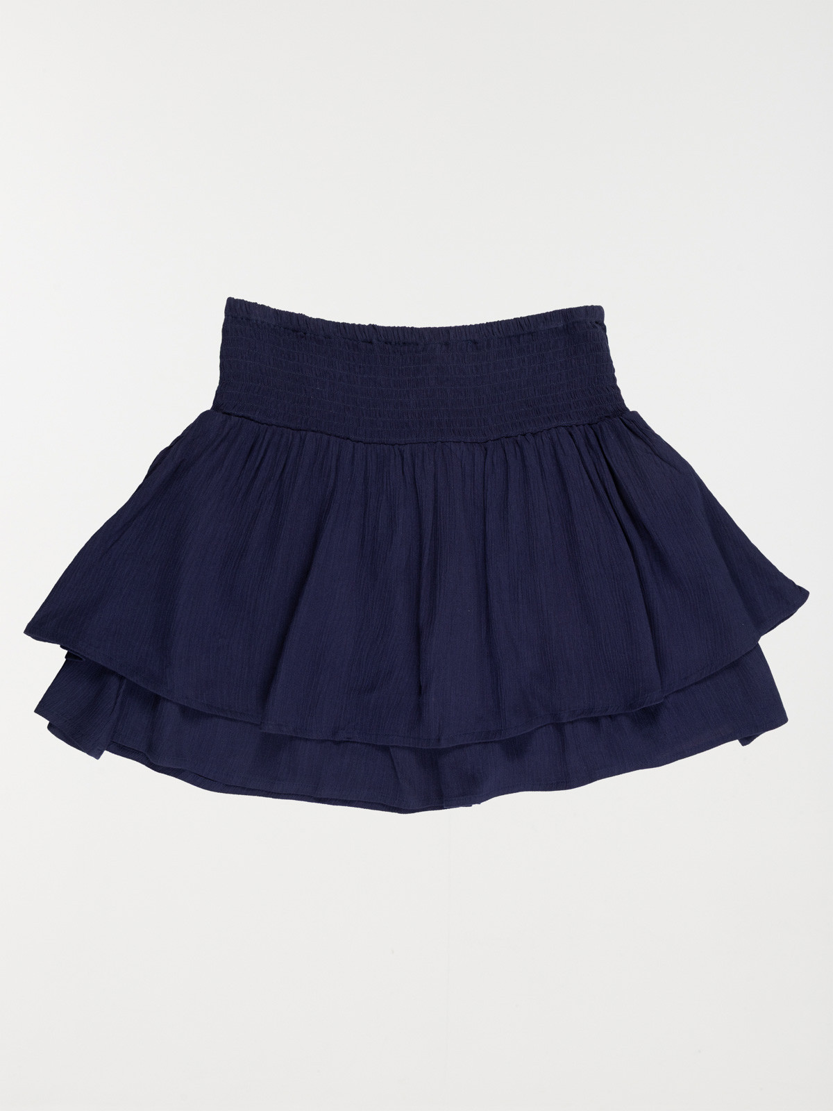 Jupe courte volantée fille (XXS-M)