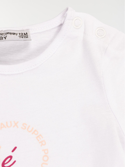T-shirt fête des mères fille (3-36M) T-shirt fête des mères fille (3-36M)