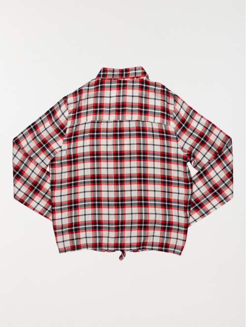 Chemise fille à carreaux (10-16A) Chemise fille à carreaux (10-16A)