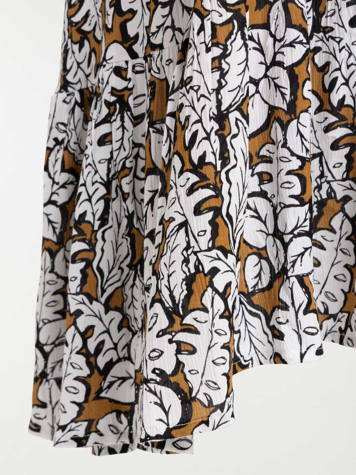 Robe longue imprimée femme