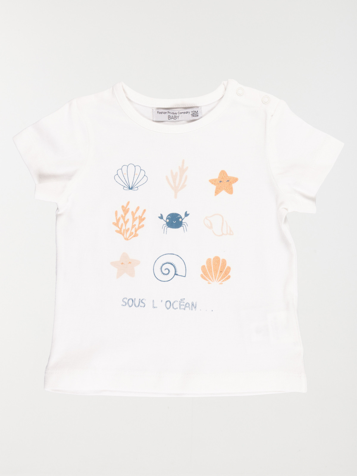 Ensemble fille t-shirt/short (3-36M)