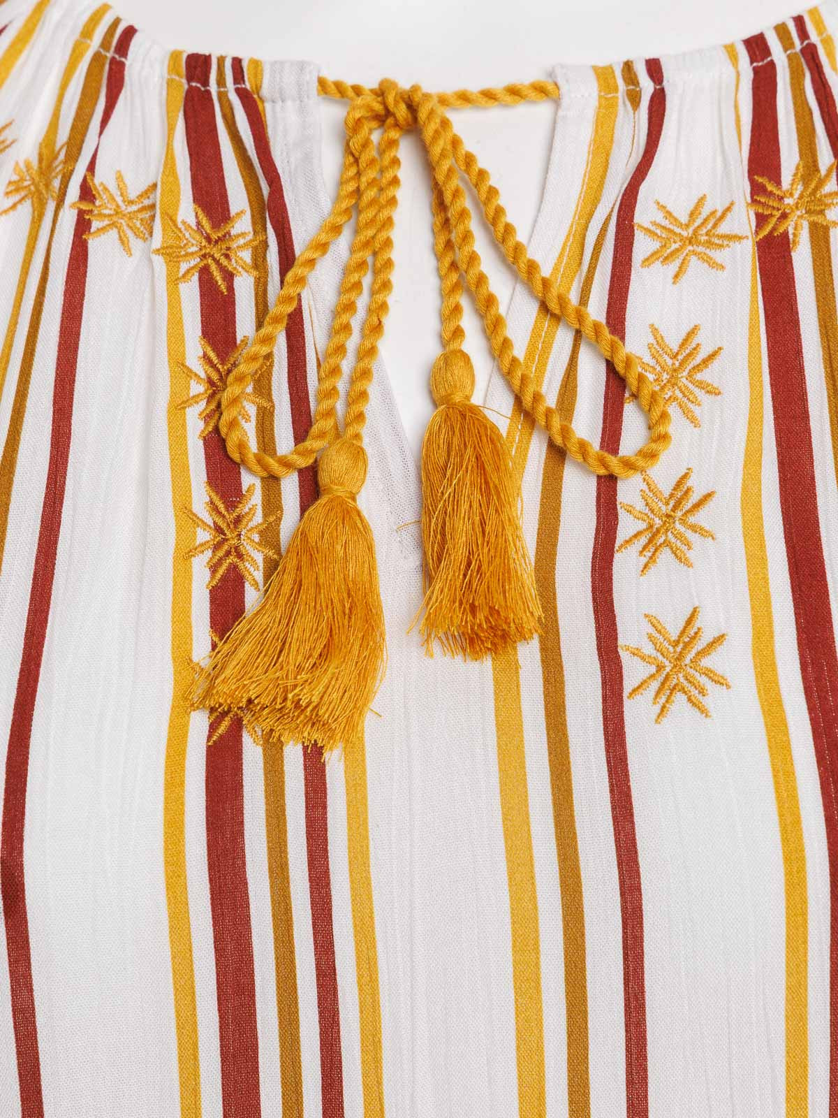 Blouse rayée grande taille femme