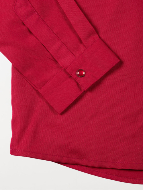 Chemise coloris prune fille (10-16A)