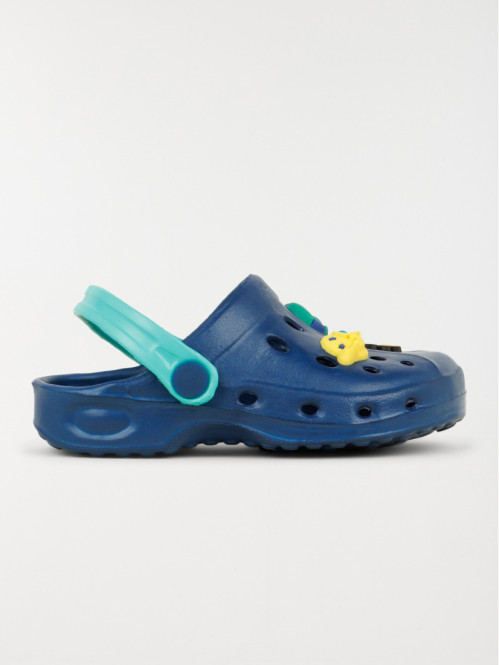 Sabot pastique garçon bleu (24-30)