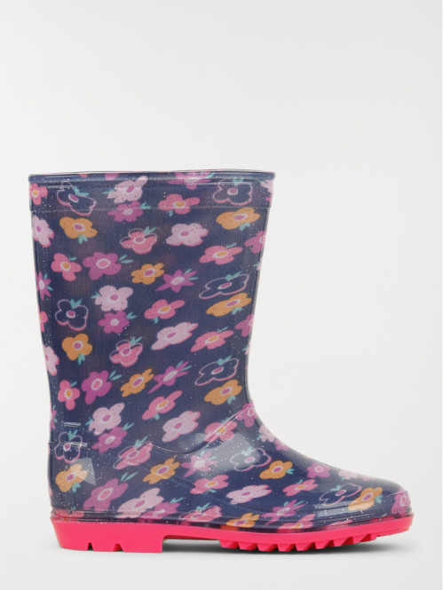 Botte de pluie fleurie...