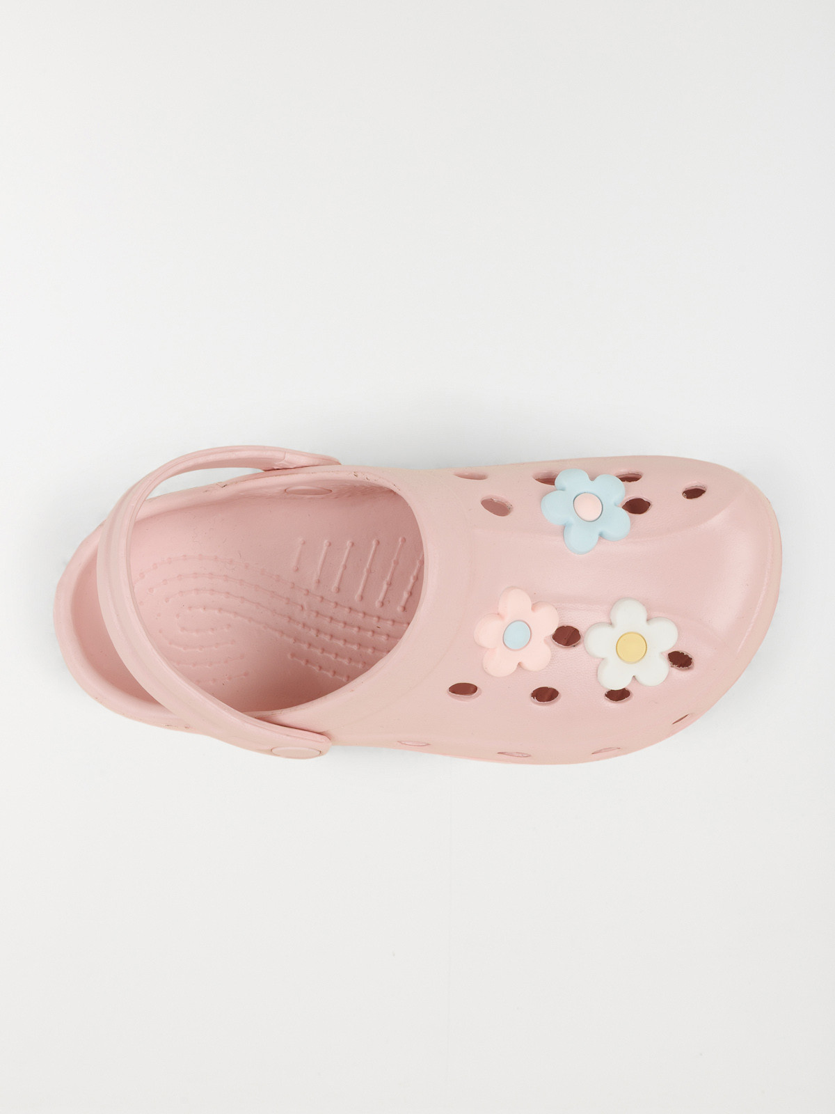 Sabot plastique rose fleur fille (31-35) Sabot plastique rose fleur fille (31-35)