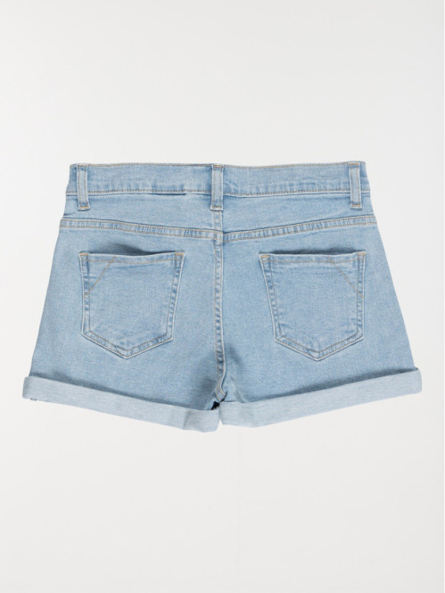 Short en jean bleached...
