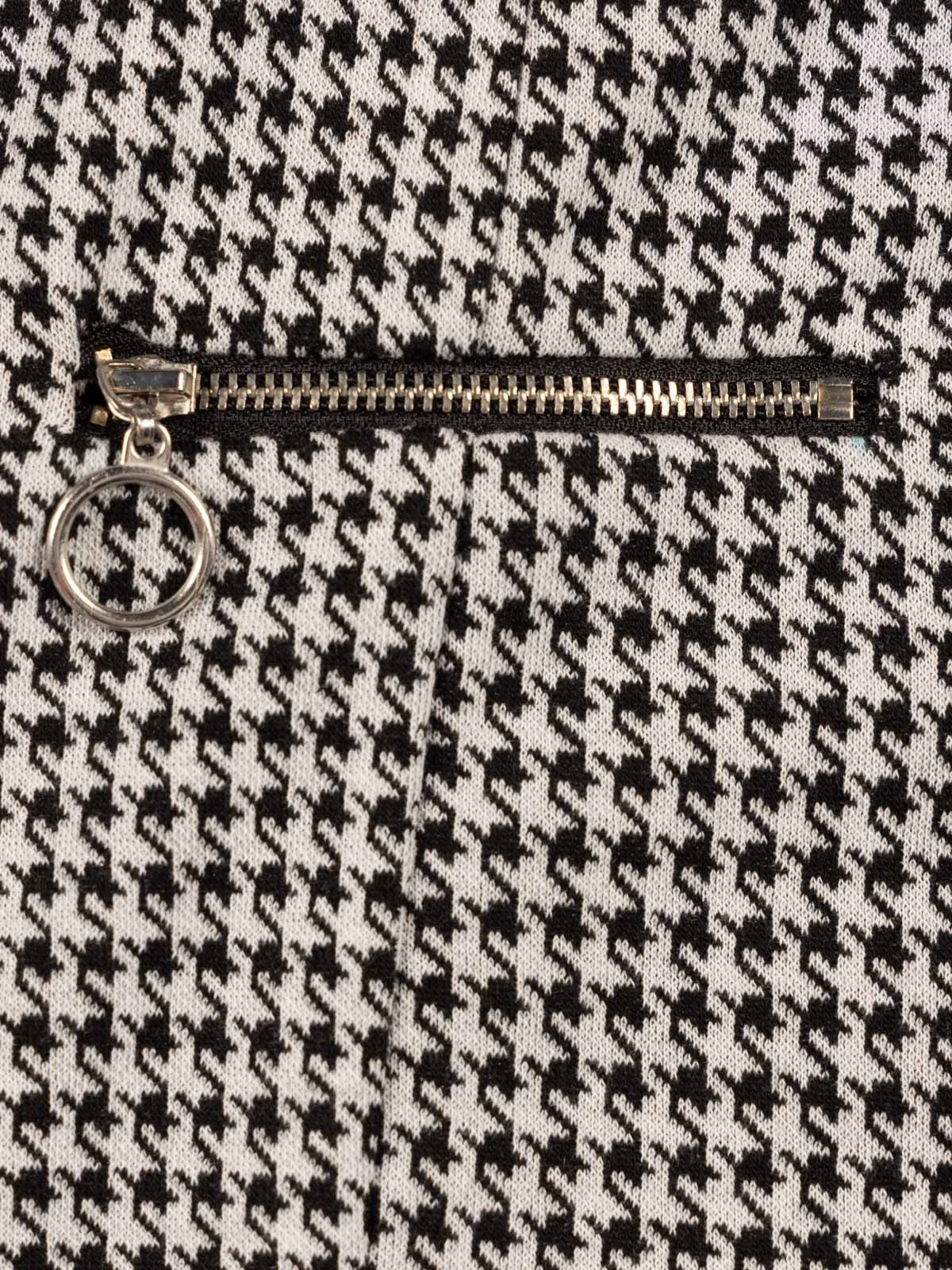 Robe pied de poule noire (10-16A) Robe pied de poule noire (10-16A)