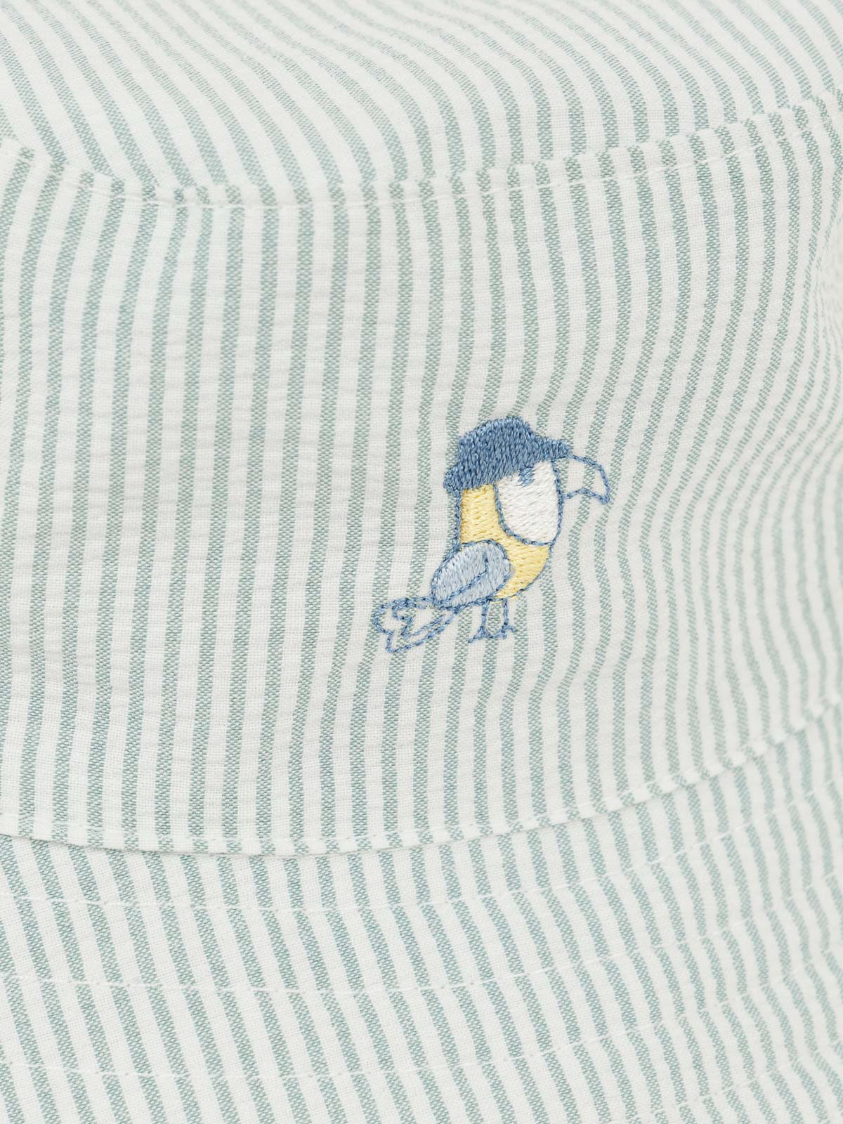 Bob rayé oiseau brodé bébé Bob rayé oiseau brodé bébé