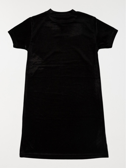 Robe en velours noire fille...