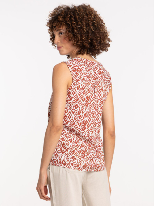 Blouse sans manches...