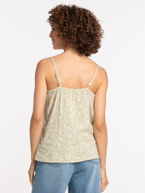 Débardeur motif double gaze...