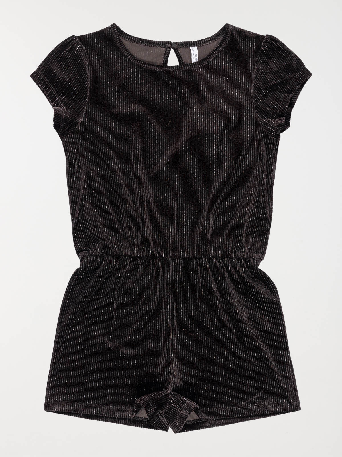 Combishort noire fille (10-16A)
