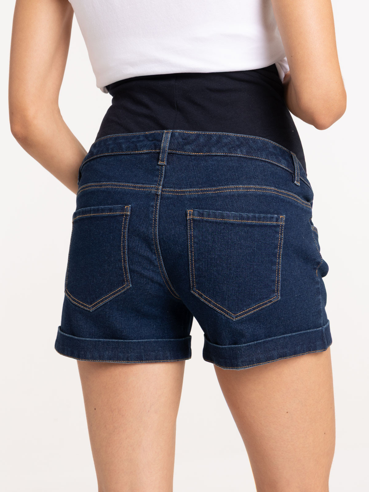 Short en jean maternité brut femme
