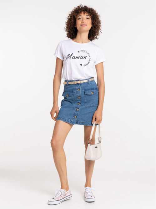 T-shirt maman aux super...