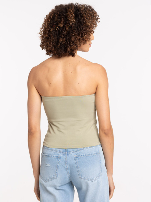 Débardeur forme bandeau femme