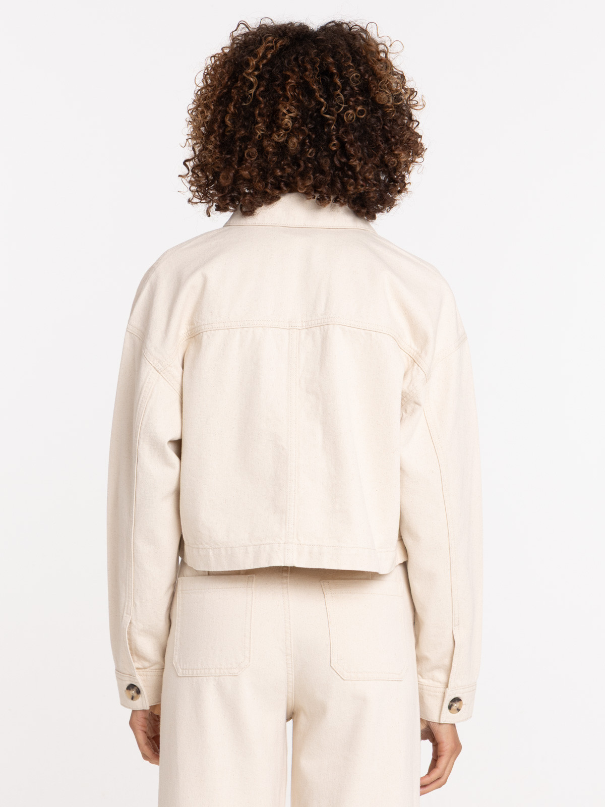 Veste écru en coton femme Veste écru en coton femme