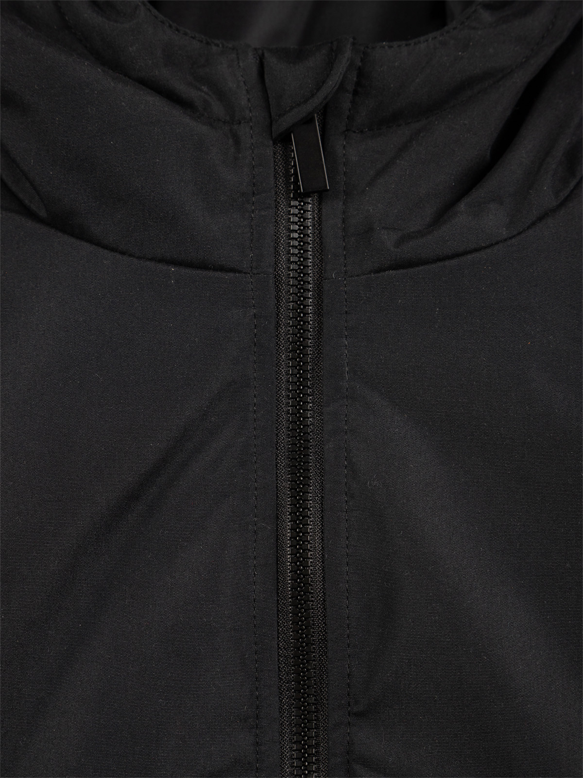 Blouson à capuche garçon noir (10-16A)