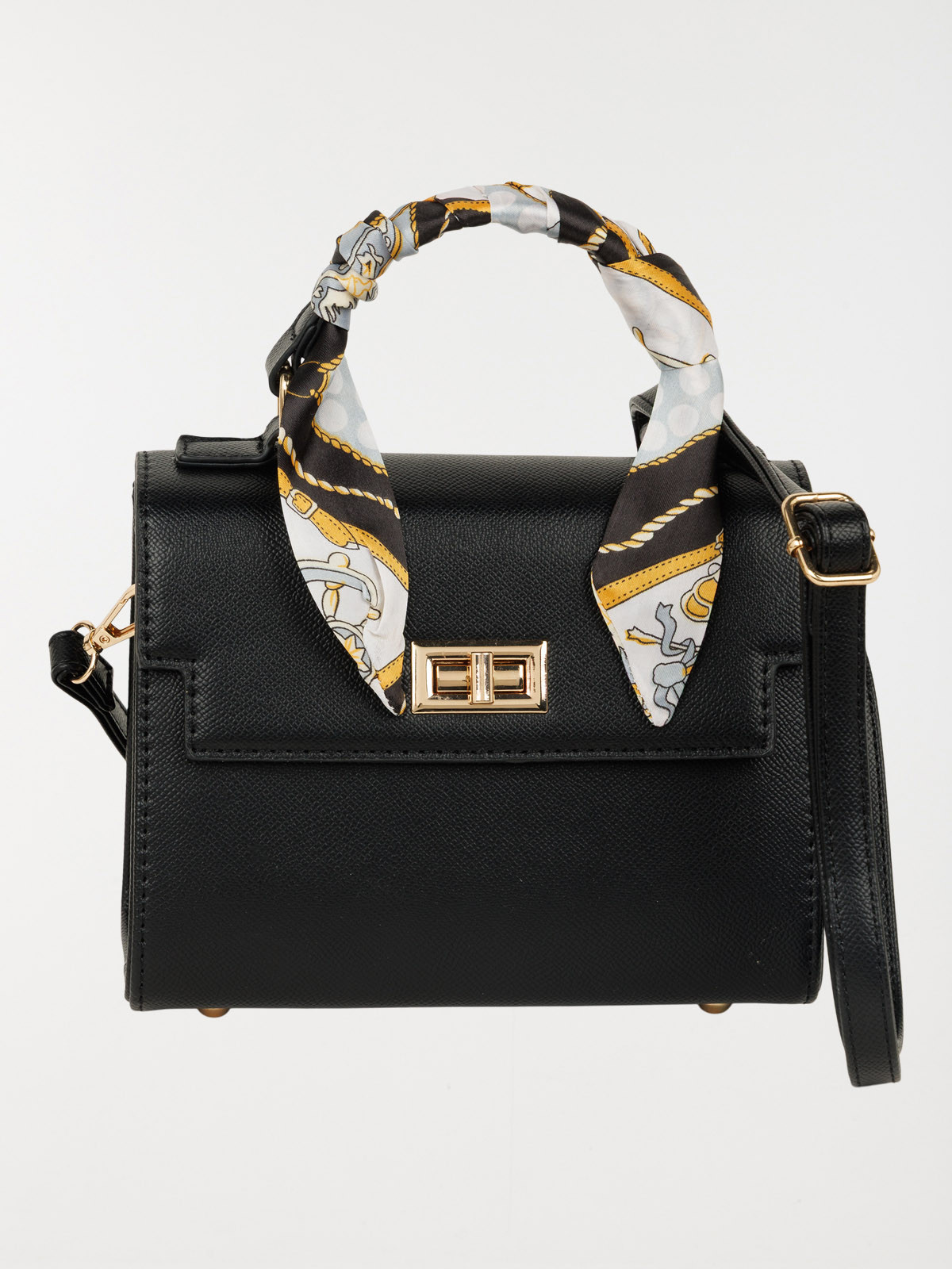 Sac à main anse foulard femme