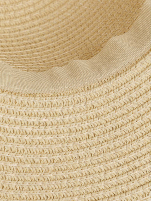 Chapeau ruban en broderie anglaise fille