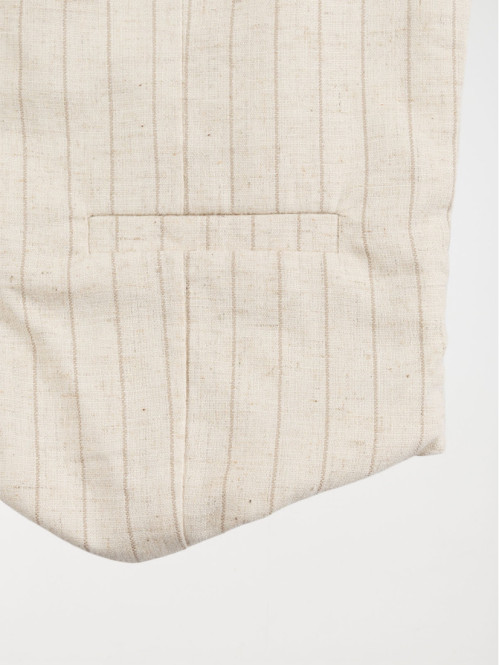 Gilet à rayures fille (XXS-M)