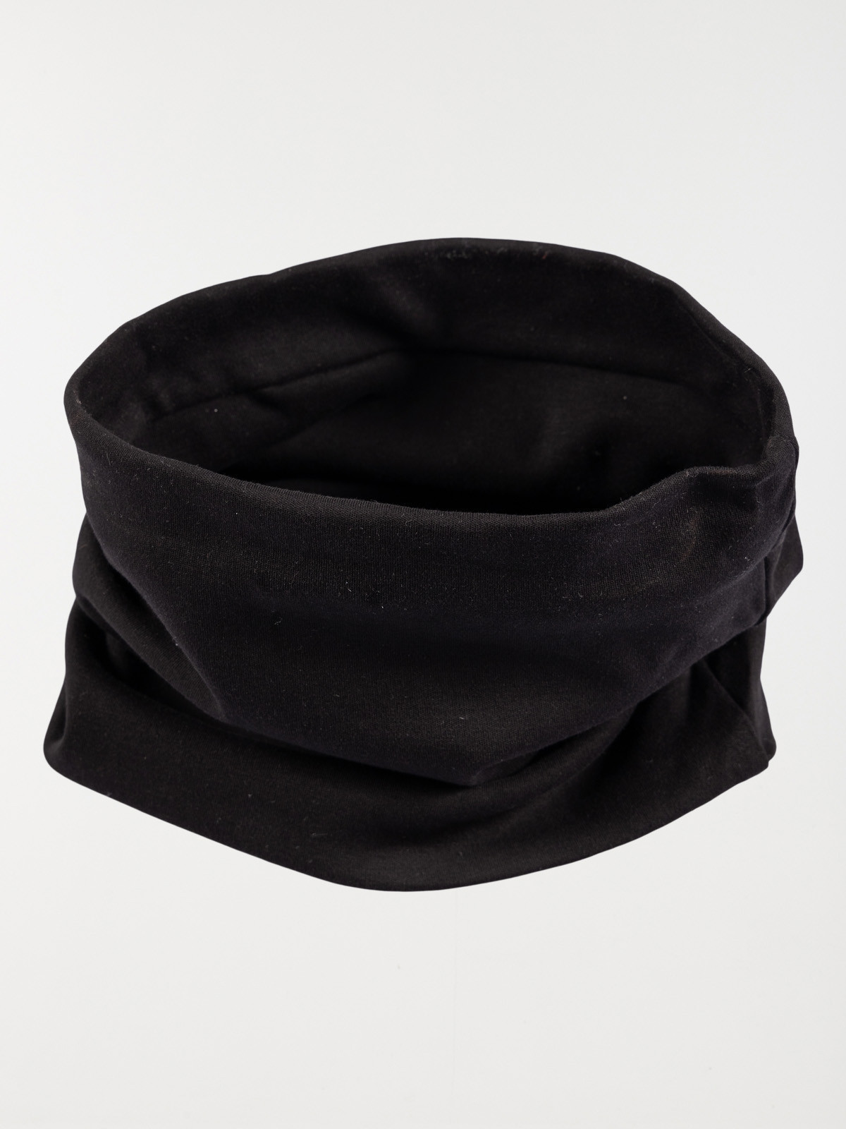 Snood uni noir enfant