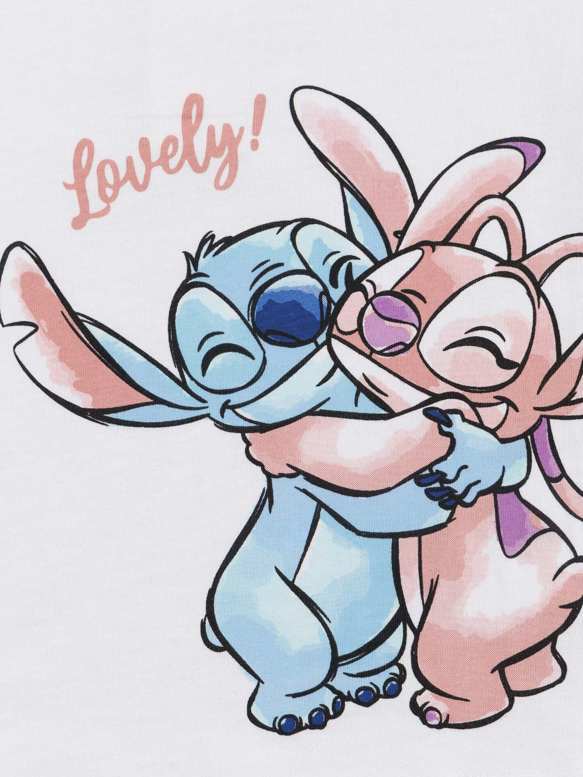 Tee-shirt Stitch et Angel fille (3-36M) Tee-shirt Stitch et Angel fille (3-36M)