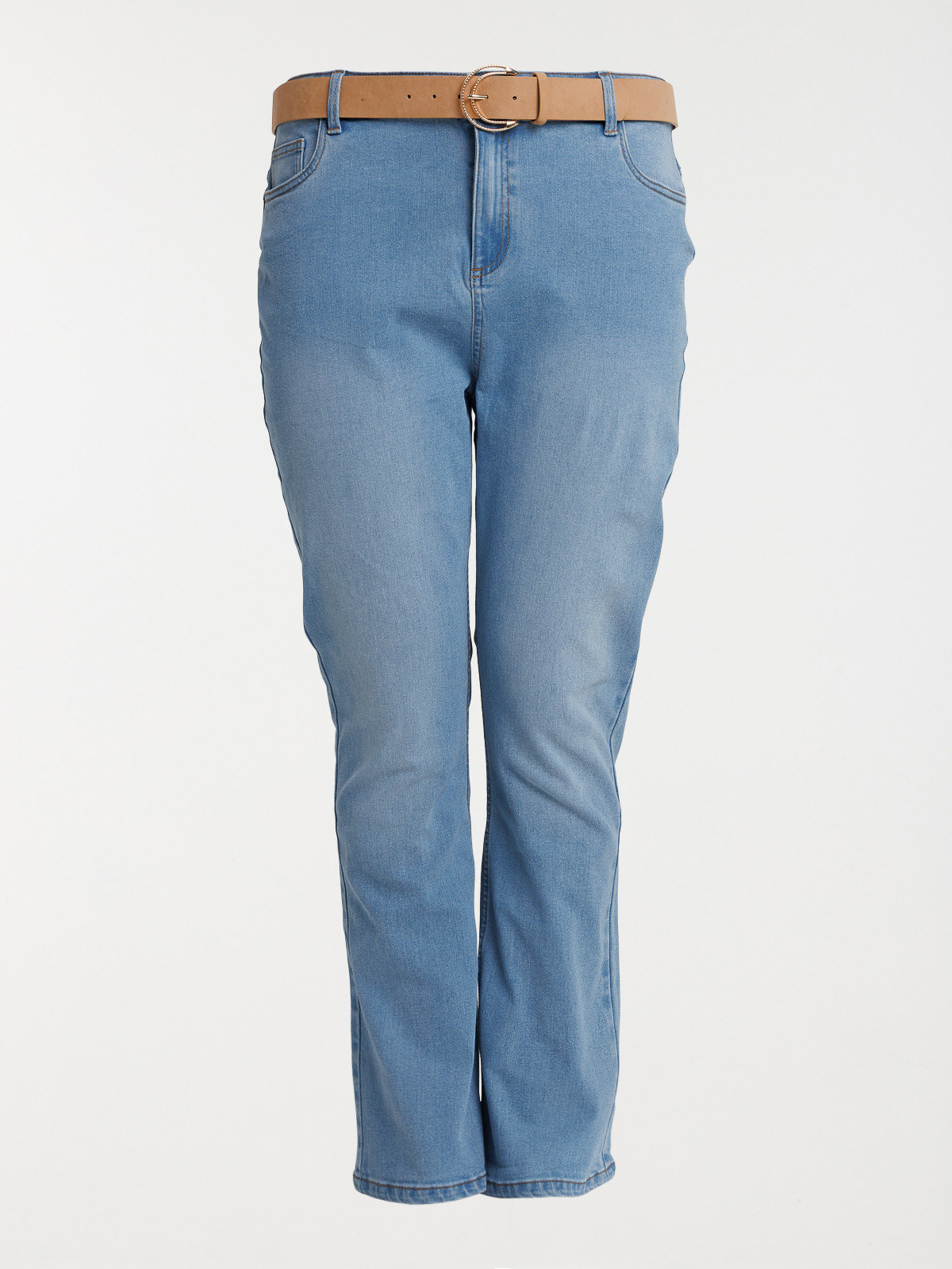 Jean flare grande taille femme