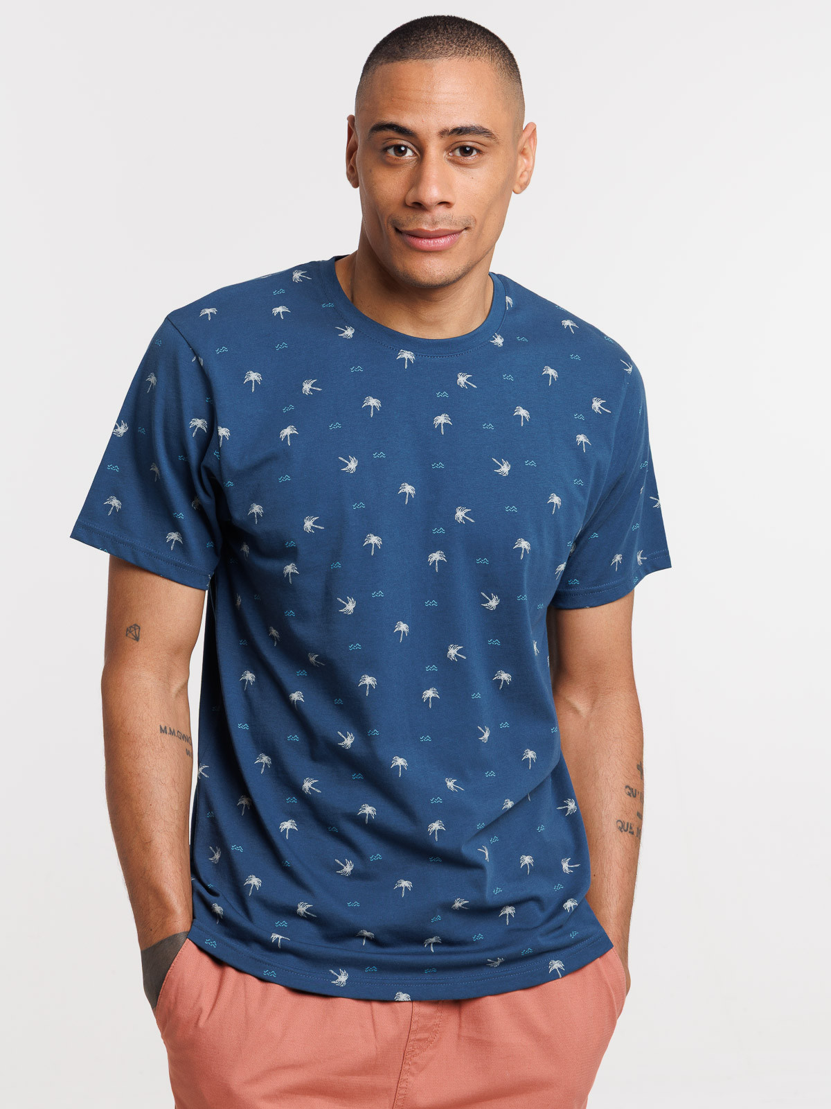 T-shirt motif palmier homme T-shirt motif palmier homme