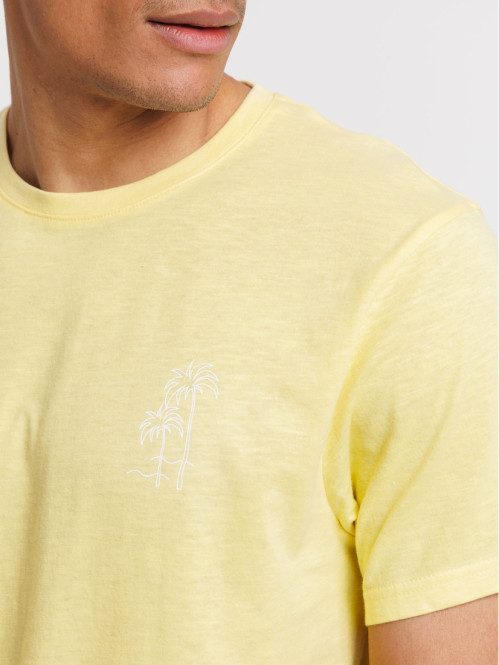 T-shirt motif palmier homme
