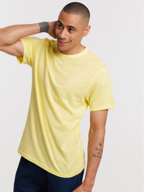 T-shirt motif palmier homme