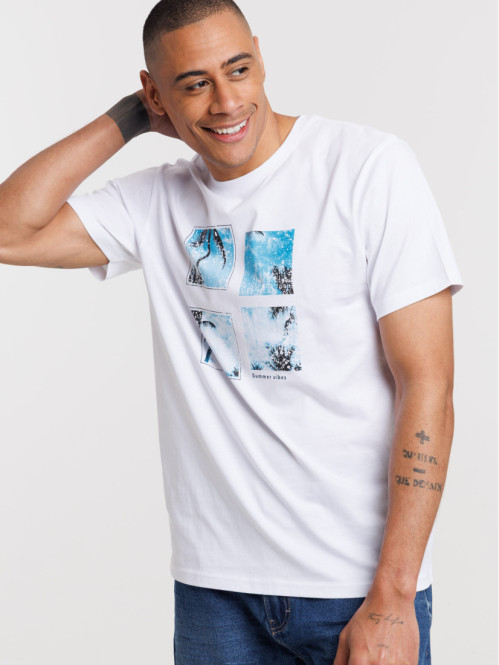 T-shirt motifs photos homme