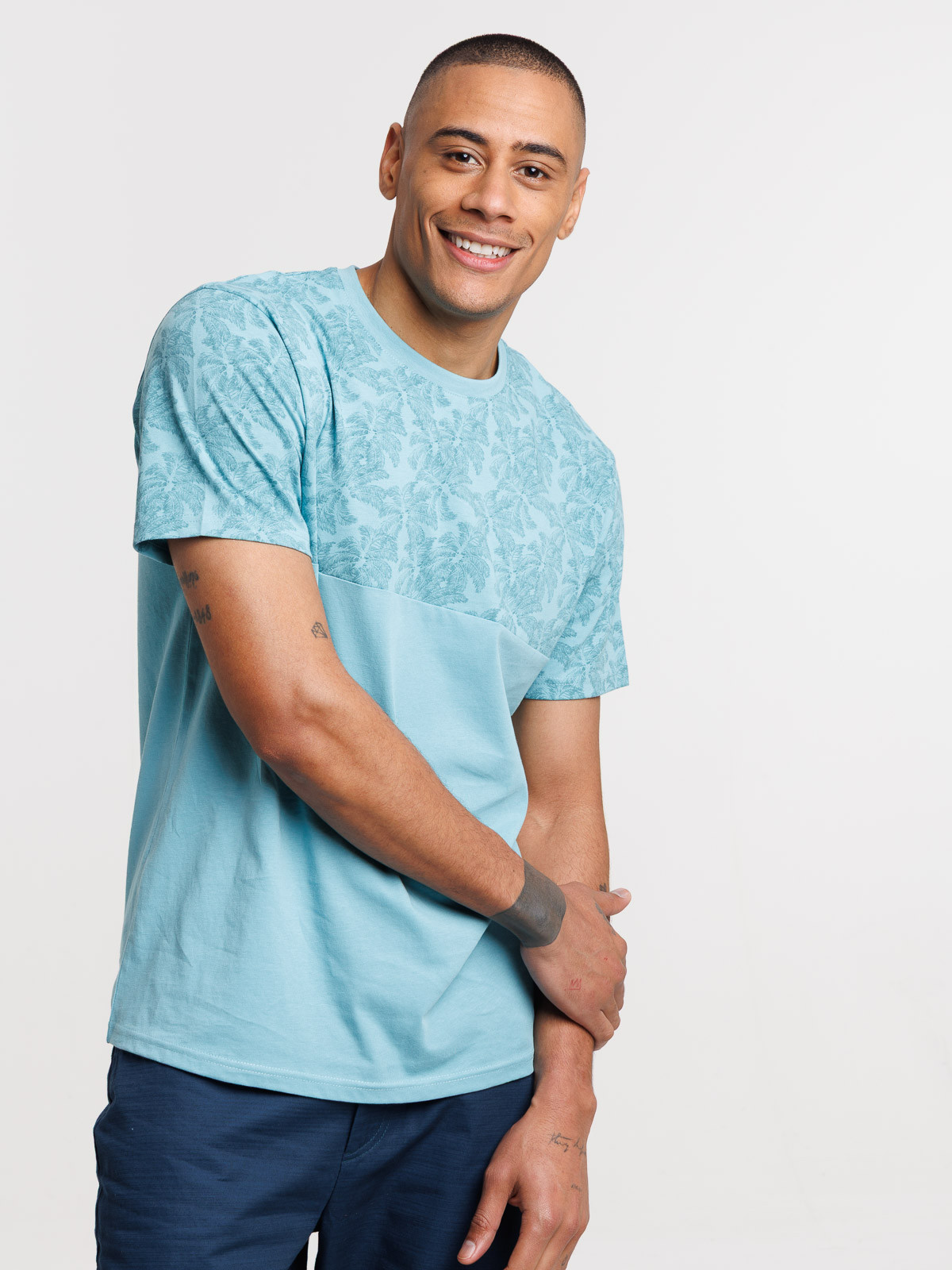 T-shirt tropicale homme