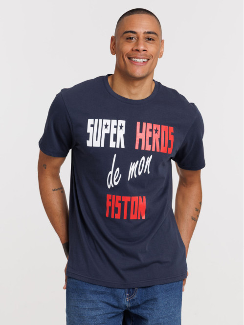 T-shirt super héros de mon...