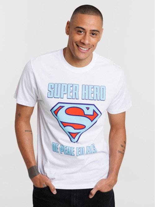 T-shirt super papa homme