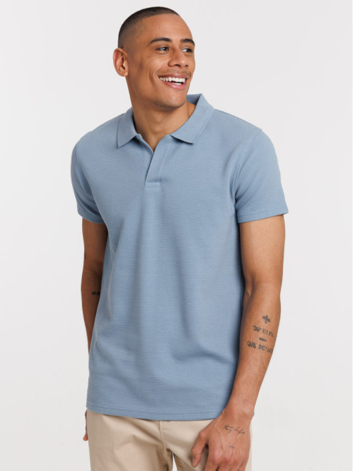 Polo côtelé homme