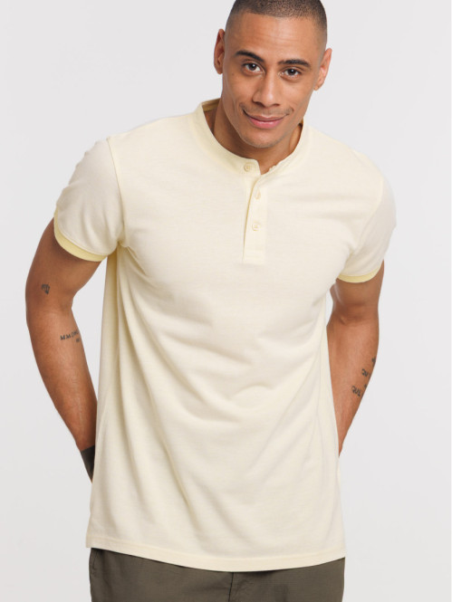 Polo col mao 100% coton homme Polo col mao 100% coton homme