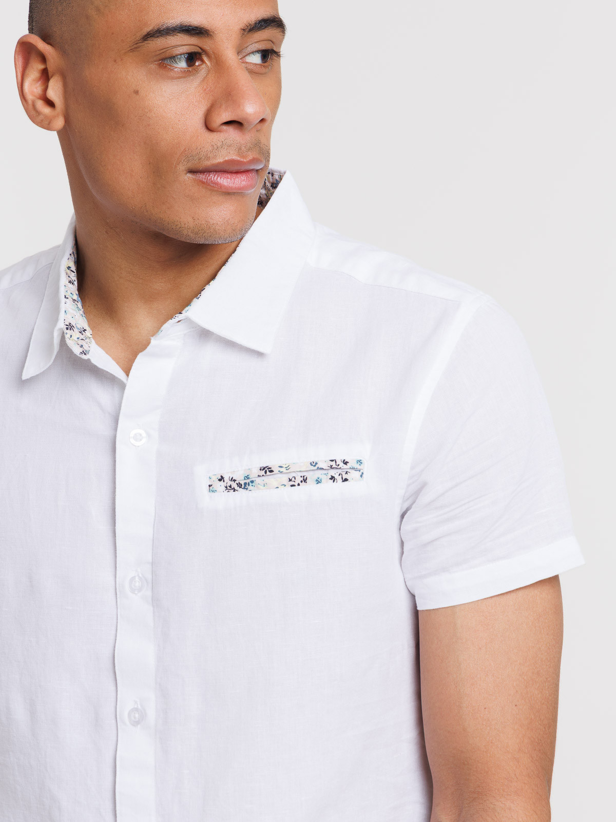 Chemisette blanche homme Chemisette blanche homme