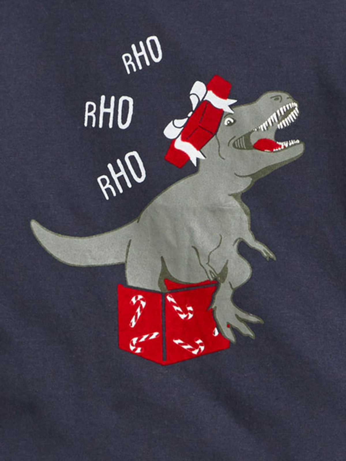 T-shirt de Noël dinosaure garçon (3-8A)