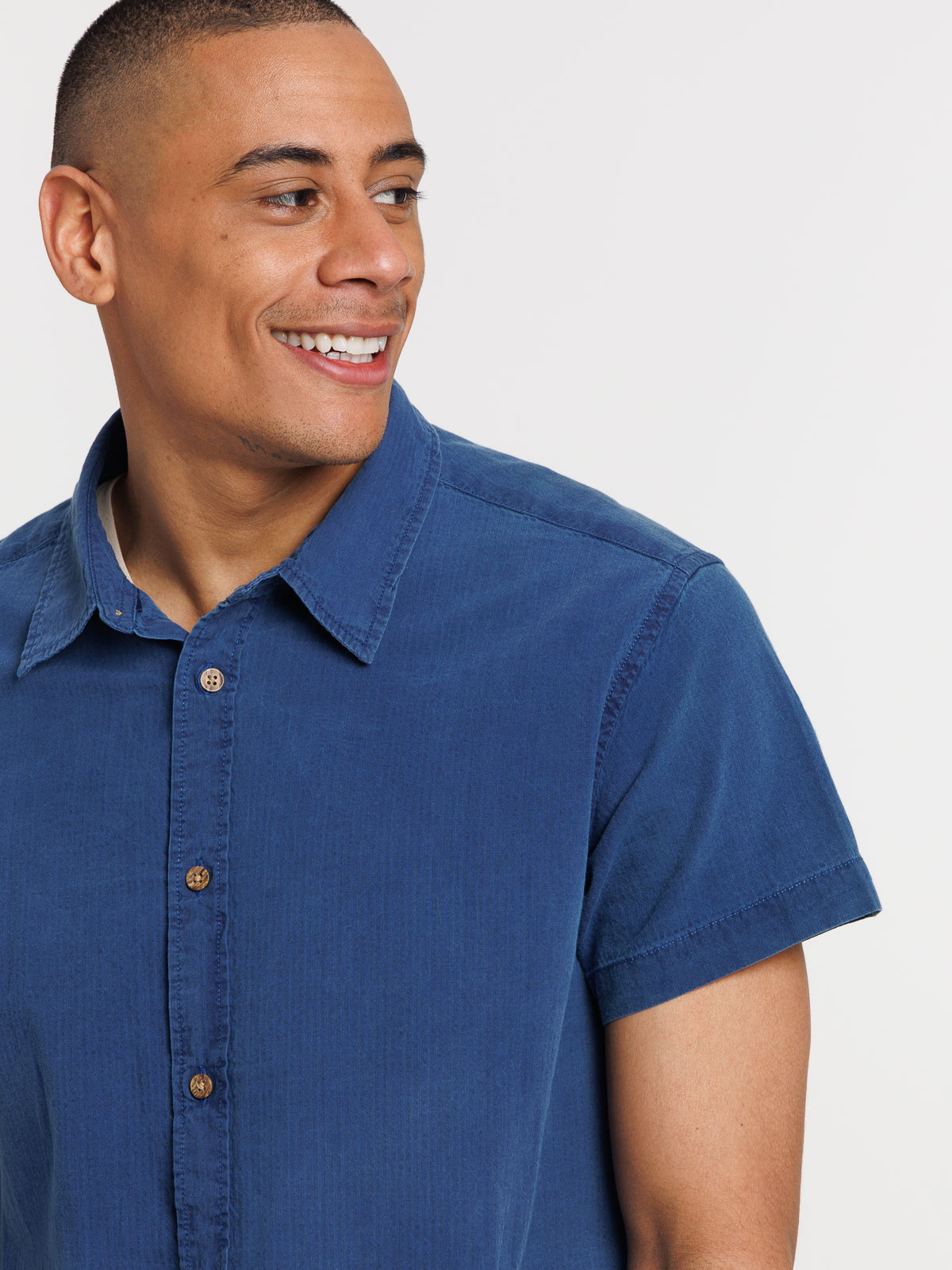 Chemisette en coton homme