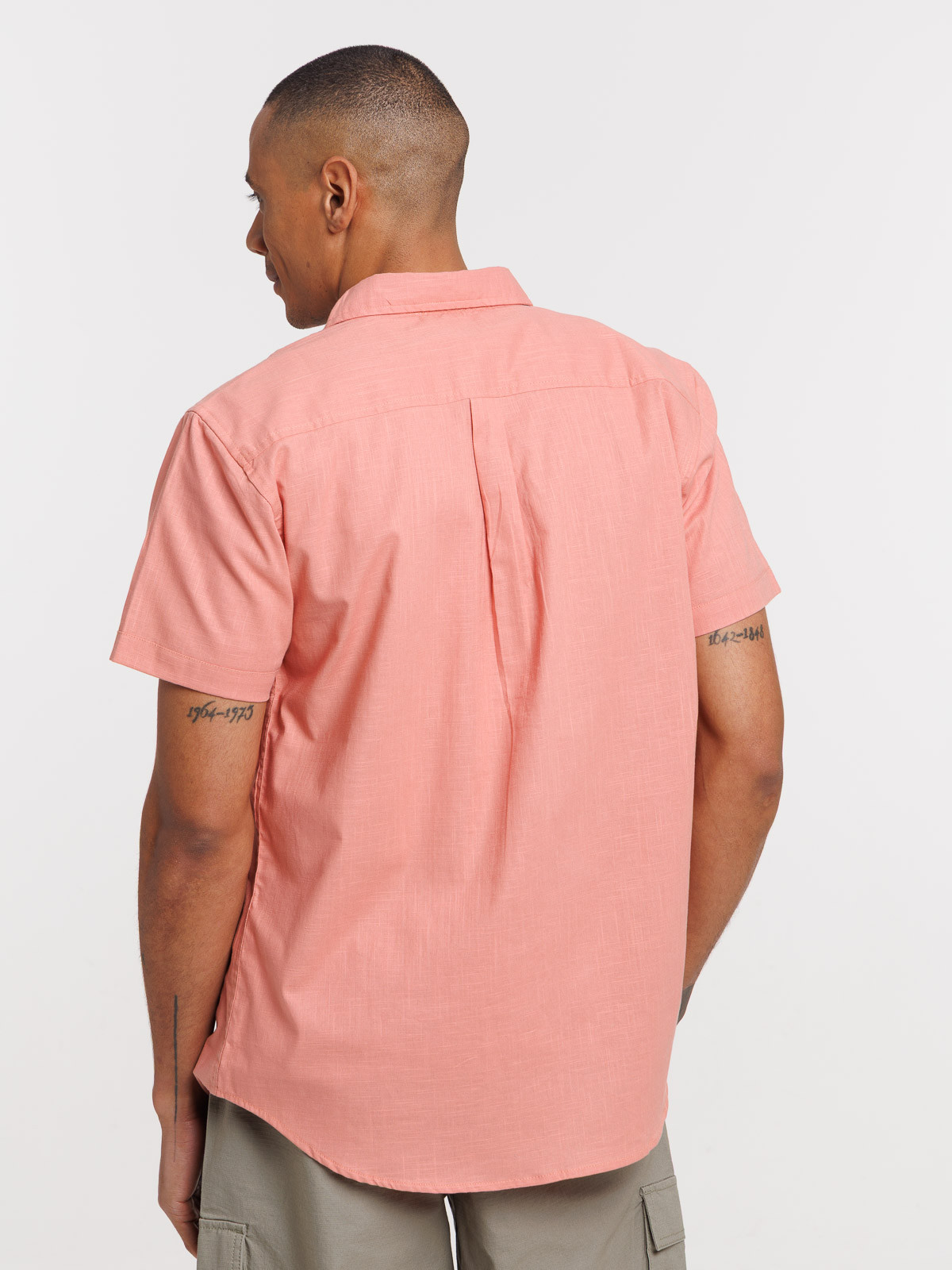 Chemisette rose sauvage homme Chemisette rose sauvage homme