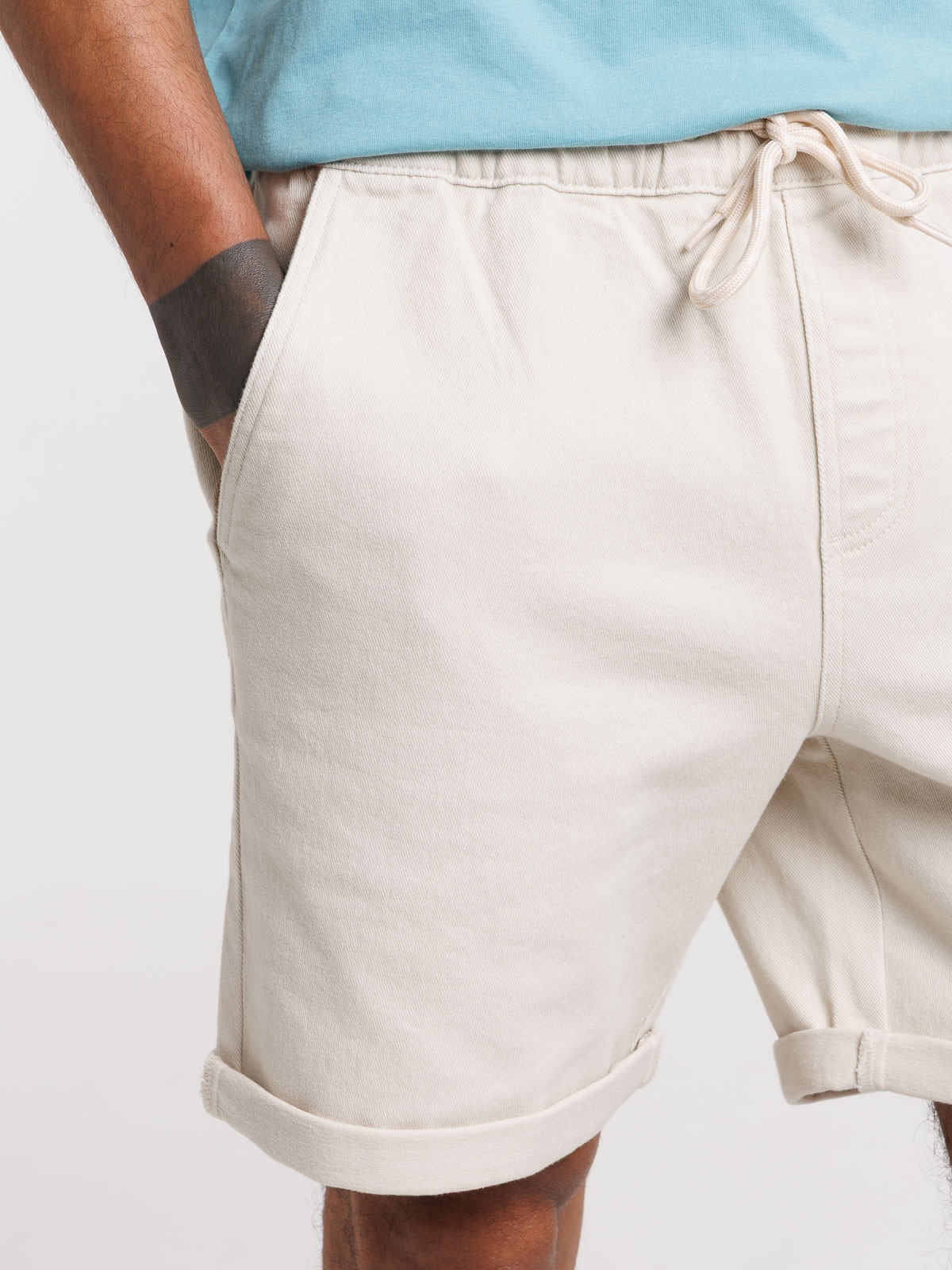 Short beige clair homme Short beige clair homme