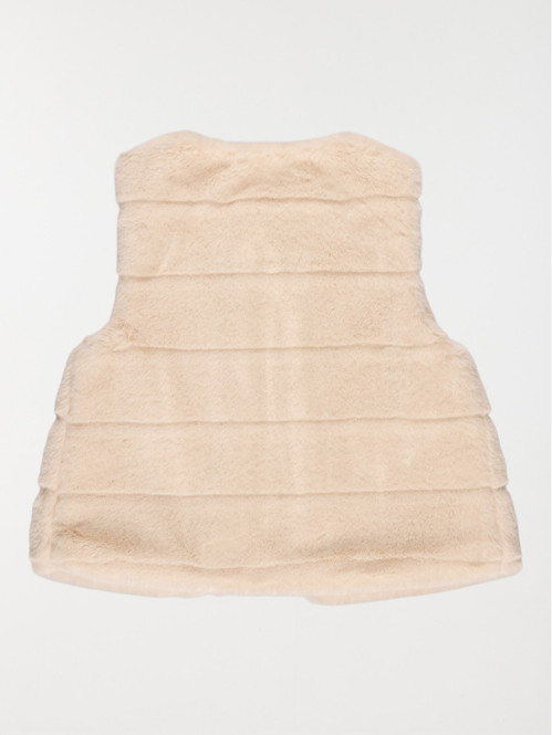 Gilet sans manches fille (3-8A) Gilet sans manches fille (3-8A)