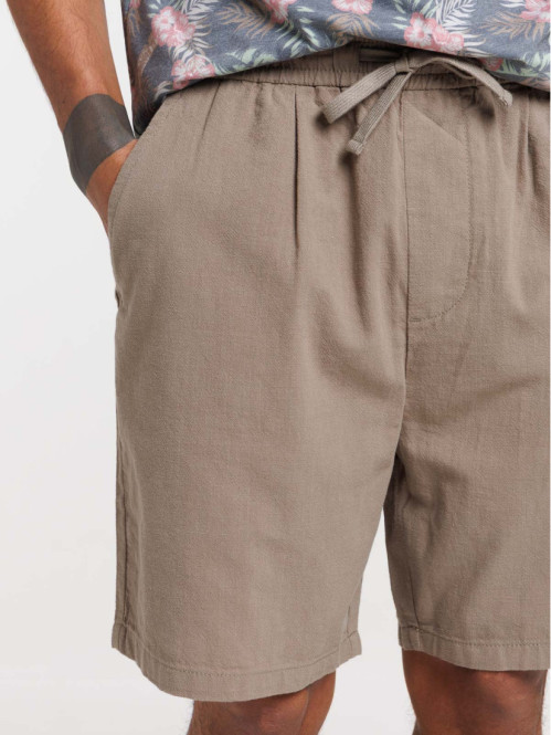 Short tilleul en coton homme